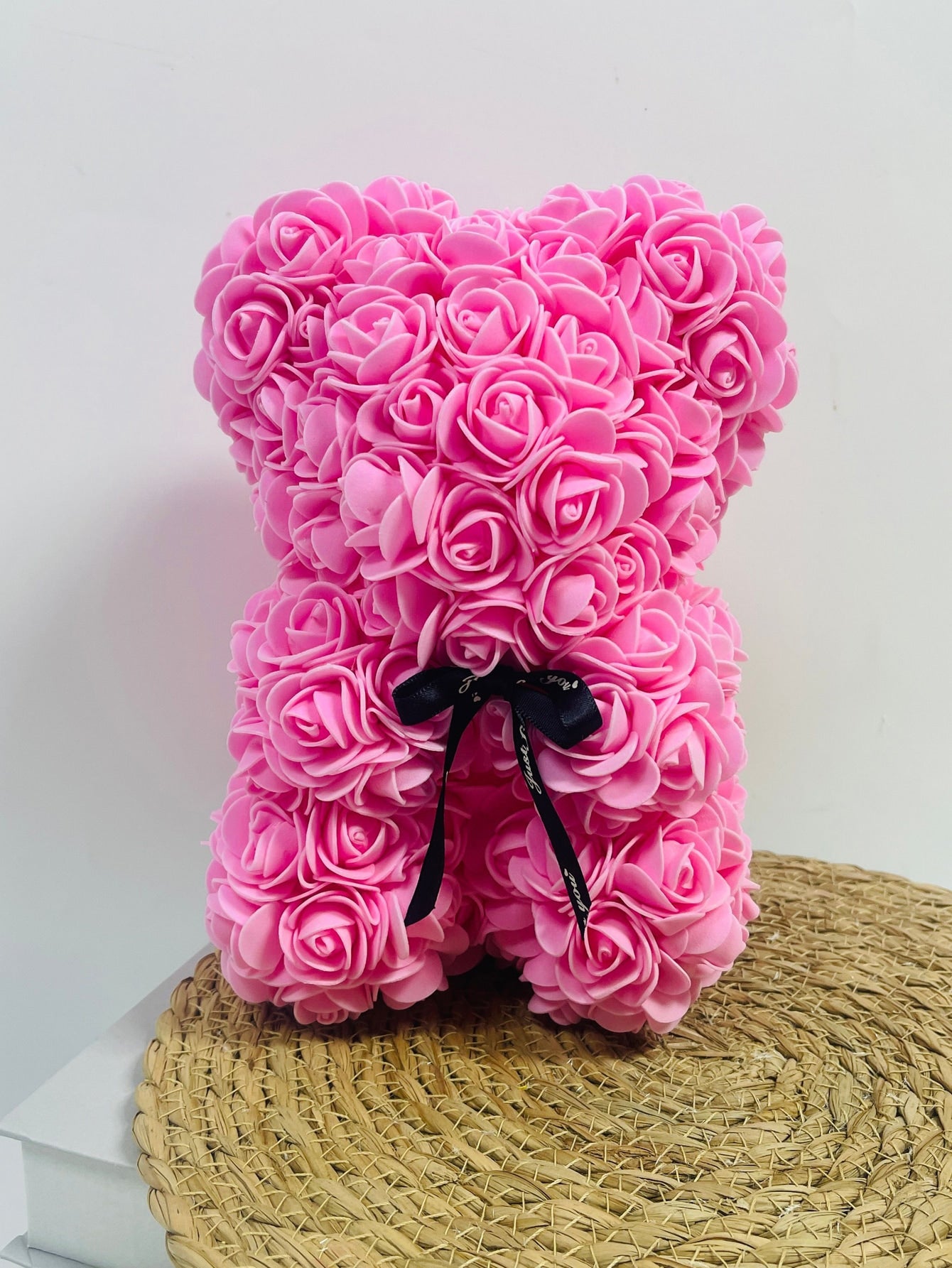 1Pc Artificial Rose Teddy Bear Women'S Gift, Romantic Birthday, Mother'S Day Gift without Gift Box