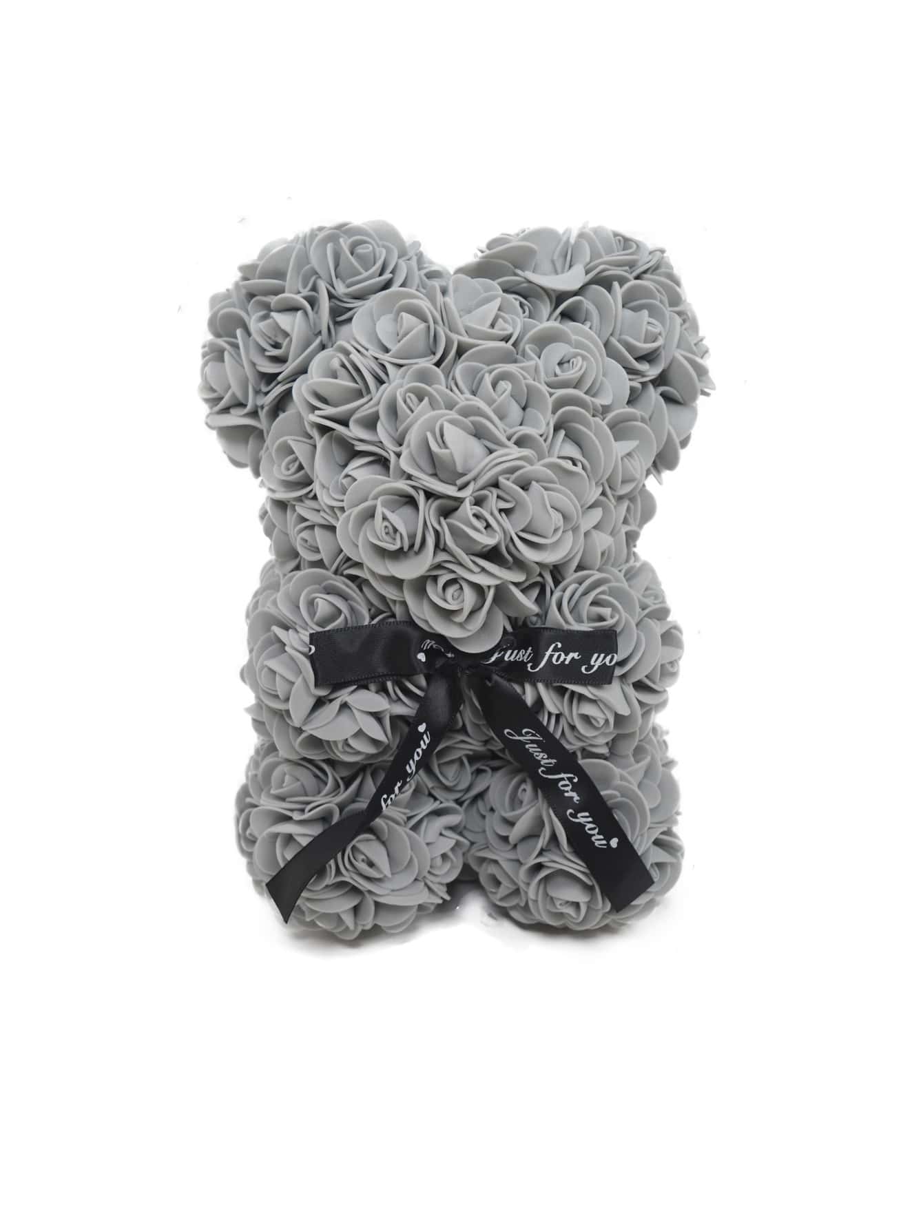 1Pc Artificial Rose Teddy Bear Women'S Gift, Romantic Birthday, Mother'S Day Gift without Gift Box