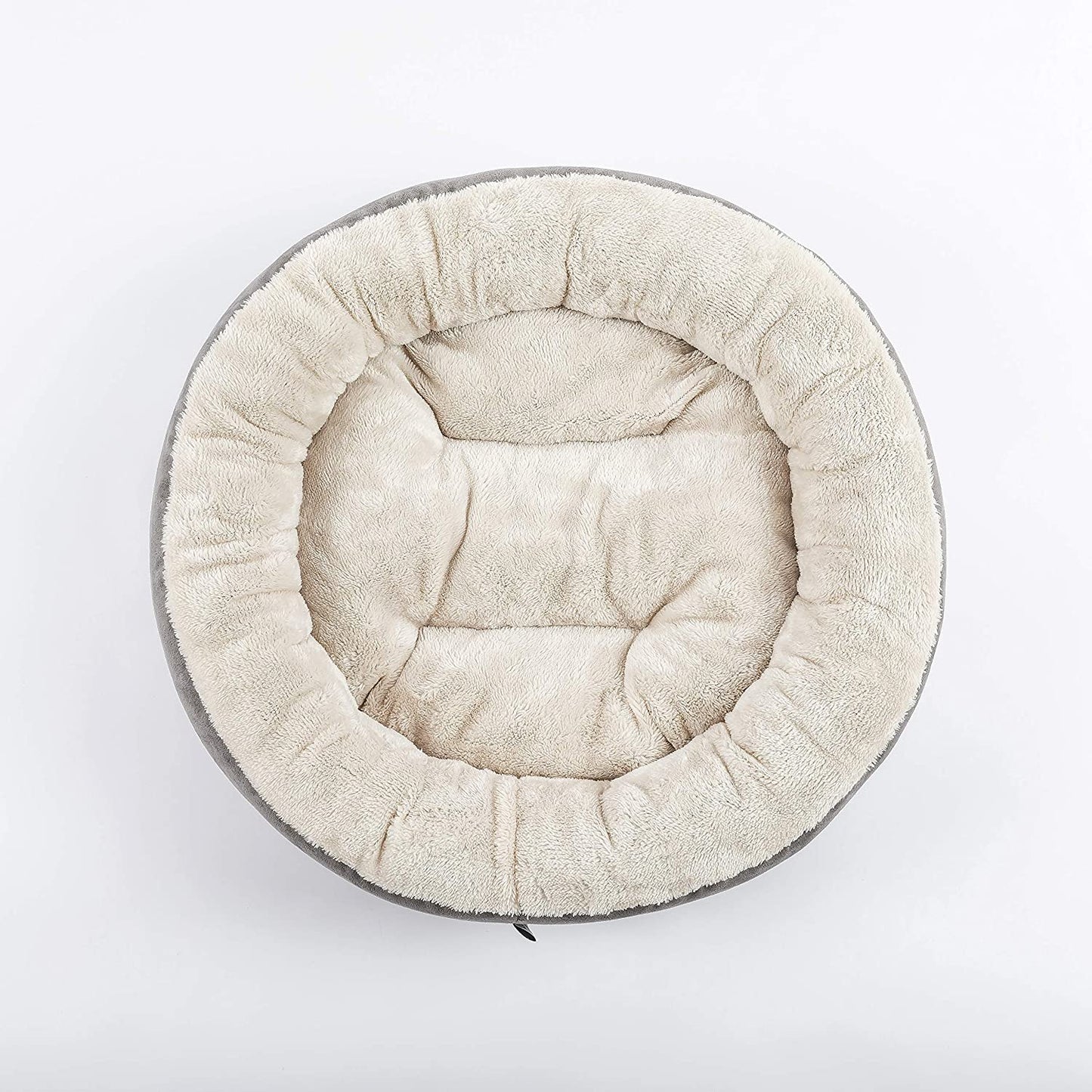 Cozy Oasis for Your Furry Friend: Luxurious Round Donut Cat and Dog Cushion Bed | Anti-Slip, Water-Resistant, and Super Soft | Perfect for Cats or Small Dogs